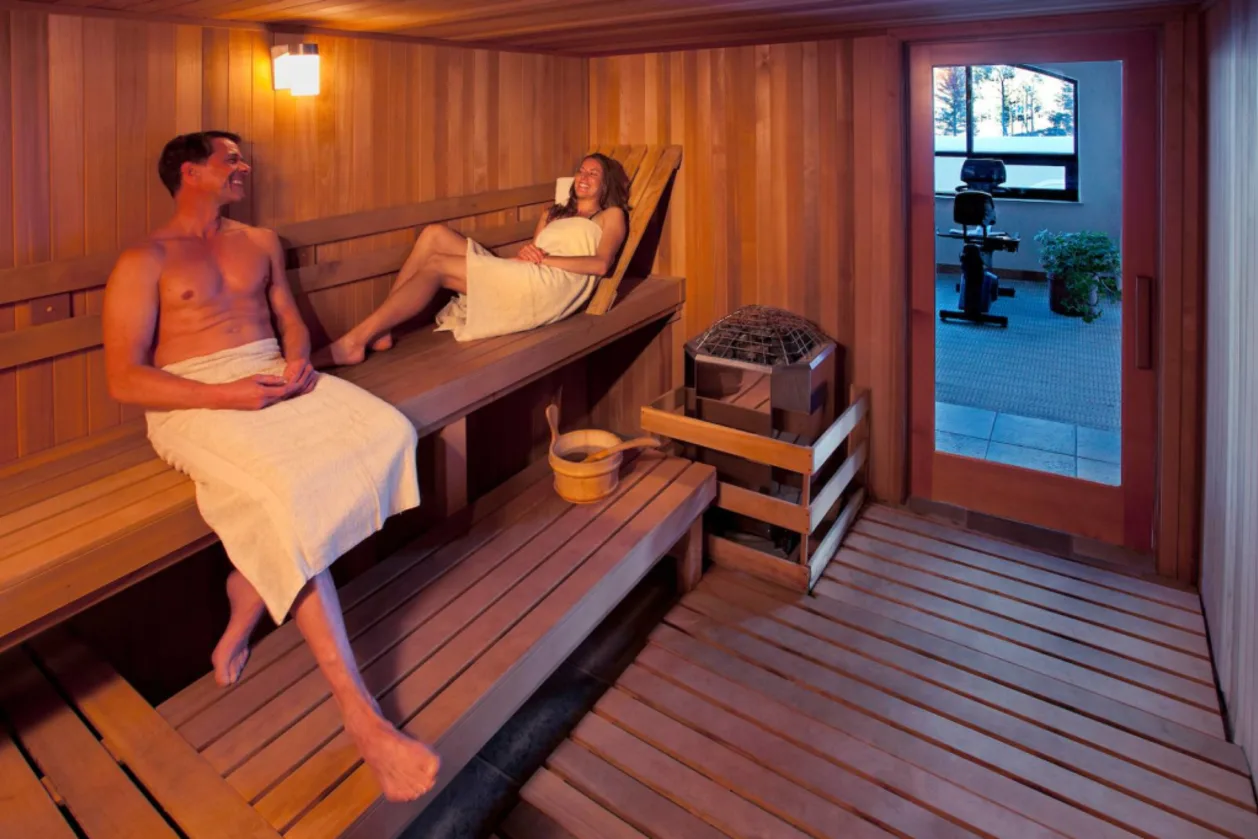 Sauna at Edelweiss Lodge Spa